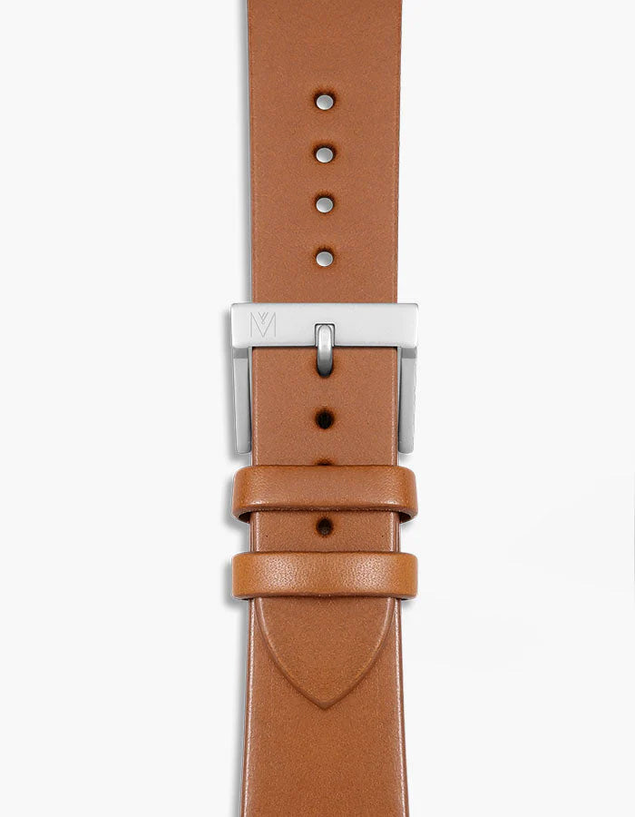 Brown leather watch bands