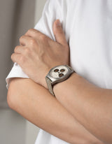 MUS SOLAR C-01 NATURAL 40MM + KHAKI PARACHUTE STRAP SET