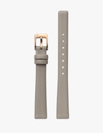 Symmetria Series - Taupe Leather Watch Strap