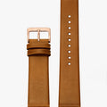 Brown leather watch bands