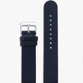 Navy Leather Watch Band
