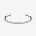 The Minute Cuff, Polished Silver